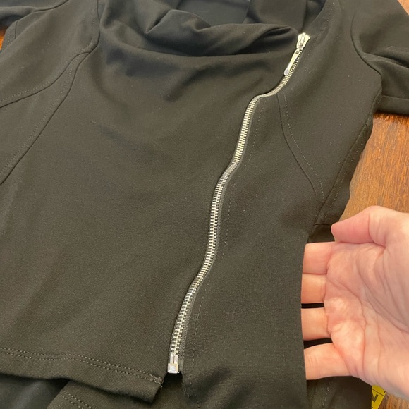 White House Black Market Black Jacket with Label Detail - Picture 3 of 7